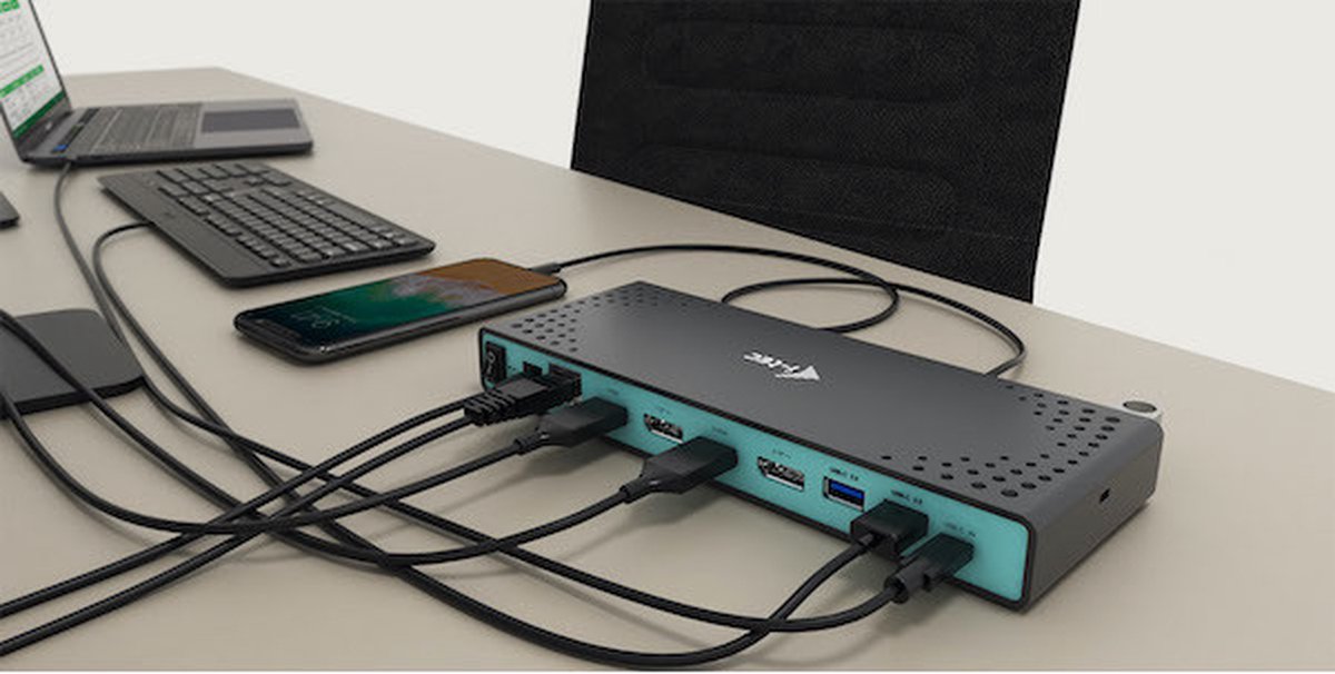 i-tec Universeel USB-C Docking Station met HDMI, DisplayPort en Ethernet