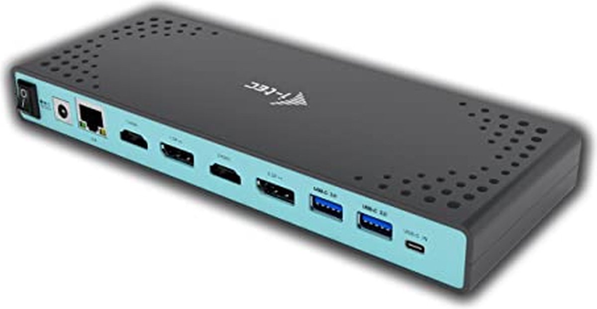 i-tec Universeel USB-C Docking Station met HDMI, DisplayPort en Ethernet