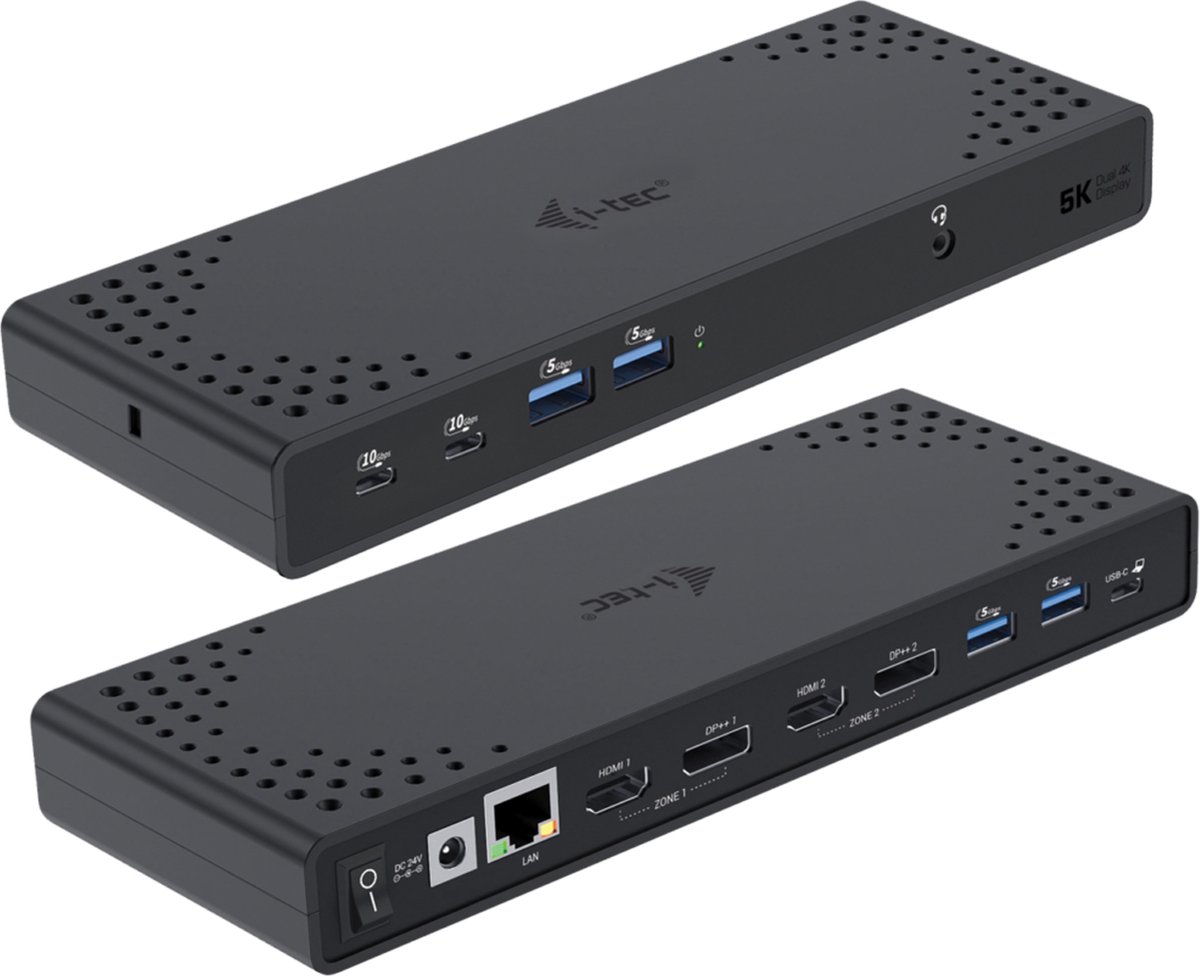 i-tec Universeel USB-C Docking Station met HDMI, DisplayPort en Ethernet