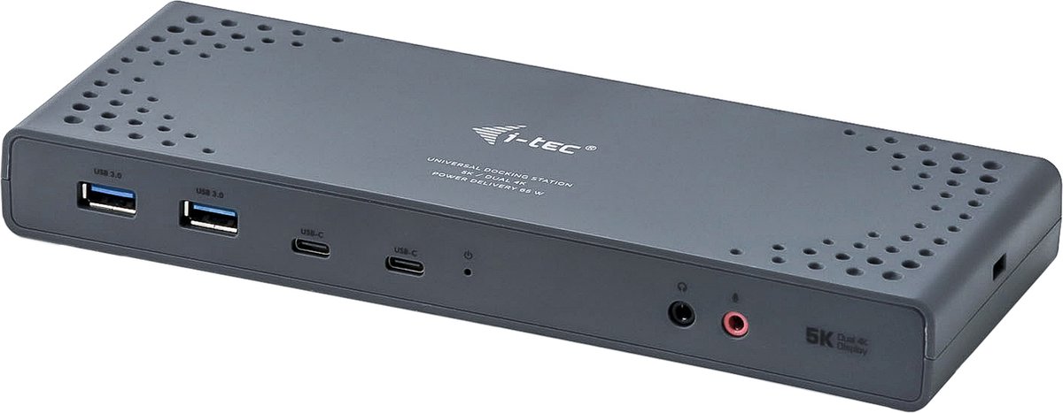 i-tec Universeel USB-C Docking Station met HDMI, DisplayPort en Ethernet