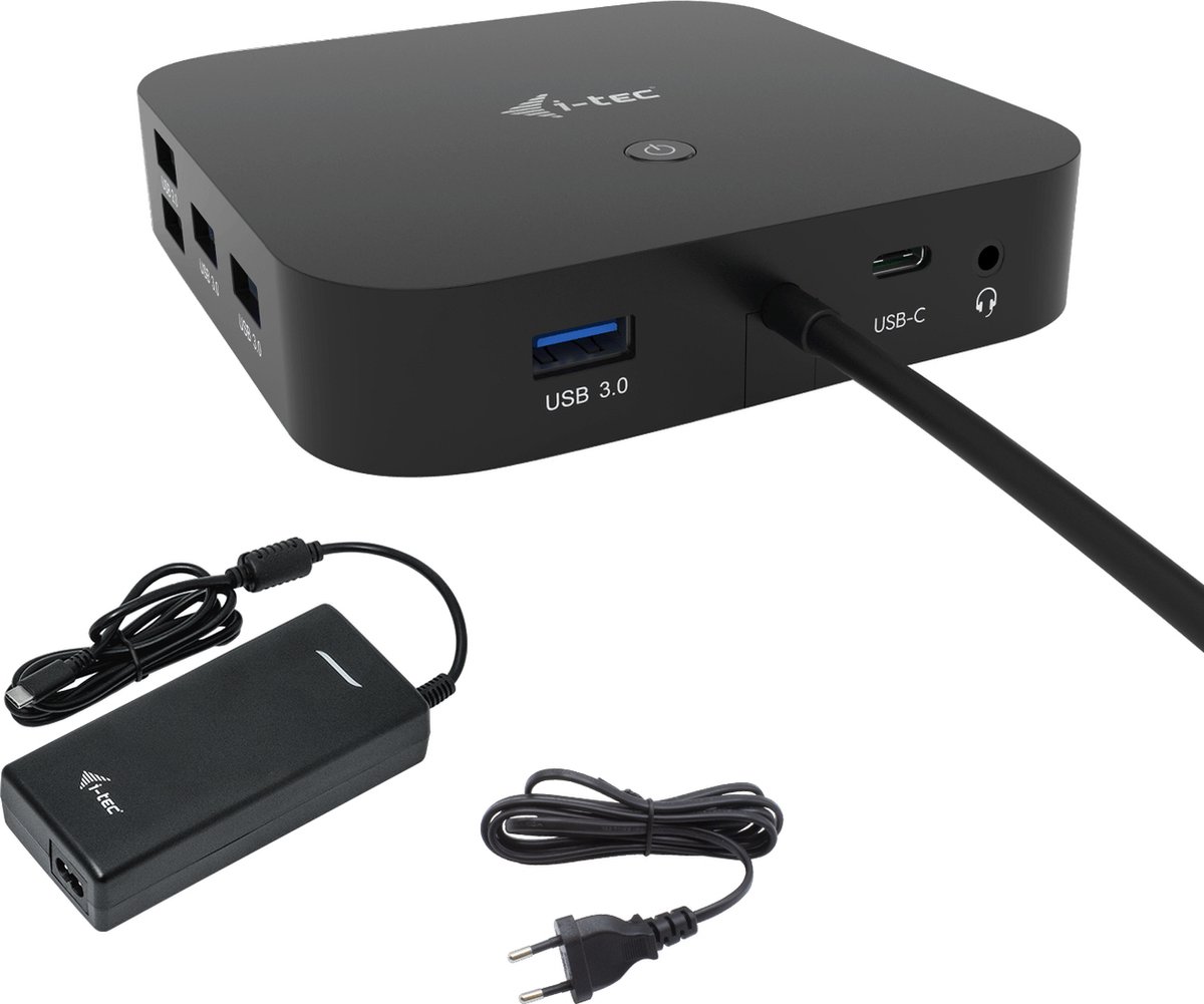I-tec USB-C Compact Docking Station HDMI DP 100W