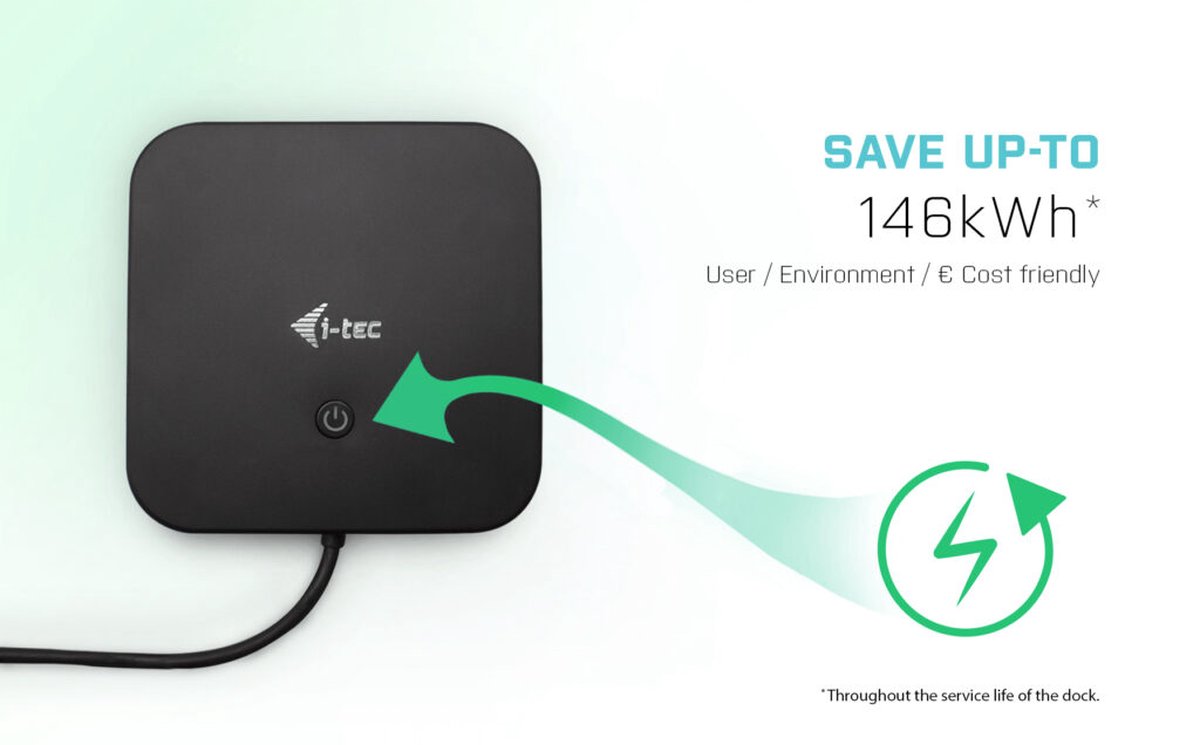 I-tec USB-C Compact Docking Station HDMI DP 100W