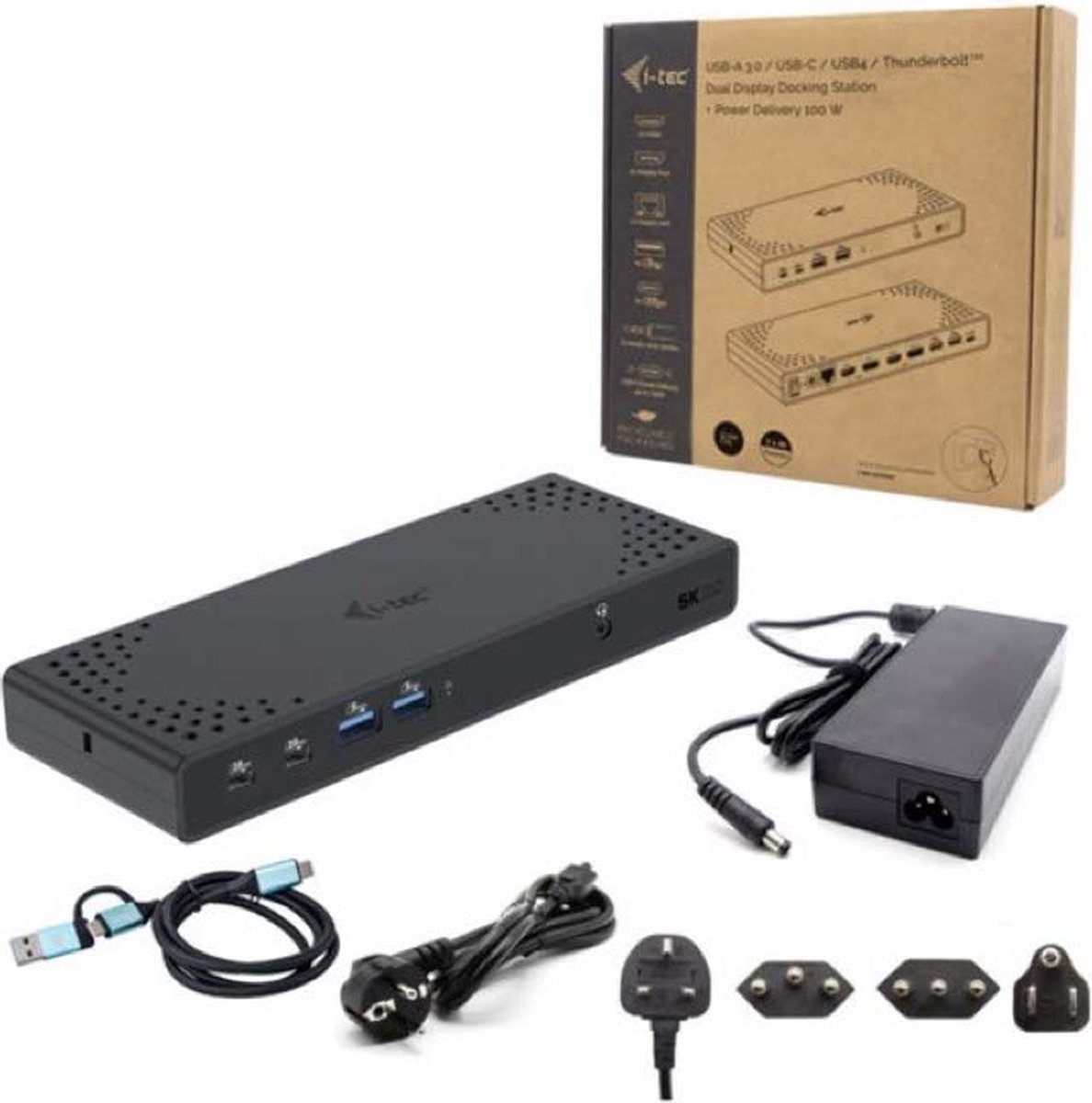 I-tec USB-C Docking Station Dual 4K HDMI & DisplayPort