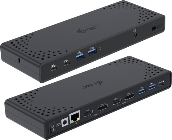 I-tec USB-C Docking Station Dual 4K HDMI & DisplayPort