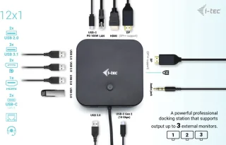 i-Tec USB-C Docking Station HDMI Dual DP