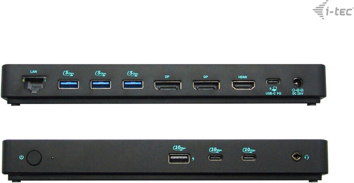 i-Tec USB-C Docking Station Pro Triple Video