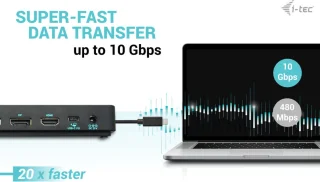 i-Tec USB-C Docking Station Pro Triple Video
