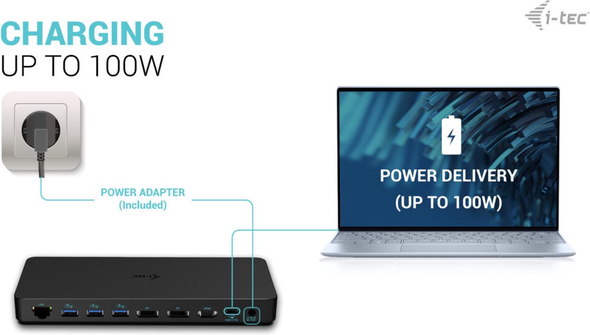 i-Tec USB-C Docking Station Pro Triple Video