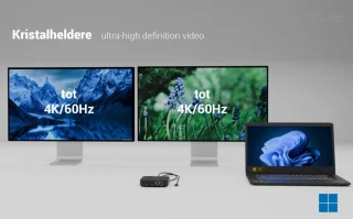 i-tec USB-C Dual HDMI Docking Station