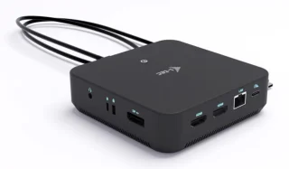 i-tec USB-C Dual HDMI Docking Station + Universal Charger