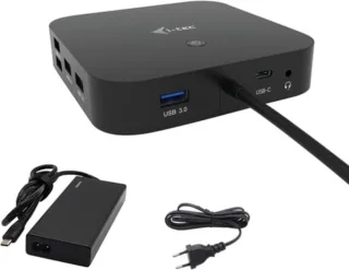 i-Tec USB-C HDMI Dual DP Docking Station 100W