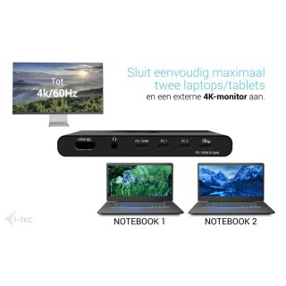 Wat vinden we goed aan de I-tec USB-C KVM Dockingstation