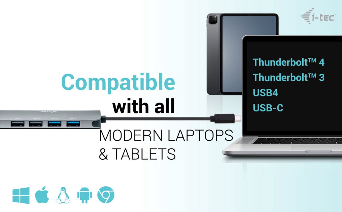 i-tec USB-C Metal Nano 2x Display Docking Station