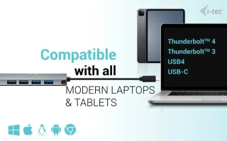 i-tec USB-C Metal Nano 2x Display Docking Station