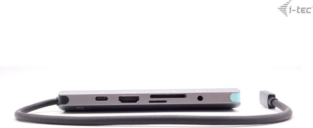i-tec USB-C Metal Nano Dock HDMI USB Ethernet Audio USB-C Opladen