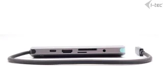 i-tec USB-C Metal Nano Dock HDMI USB Ethernet Audio USB-C Opladen