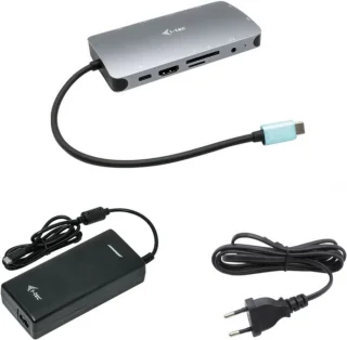 i-tec USB-C Metal Nano Dock HDMI VGA LAN 112W Charger