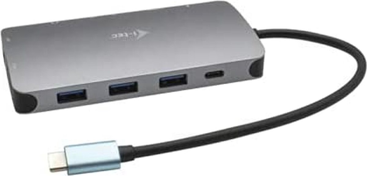 i-tec USB-C Metal Nano Dock HDMI VGA LAN 112W Charger
