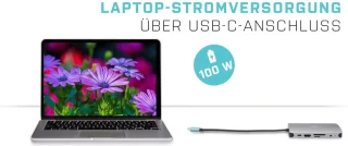 i-tec USB-C Metal Nano Dock HDMI/VGA + 77W Charger