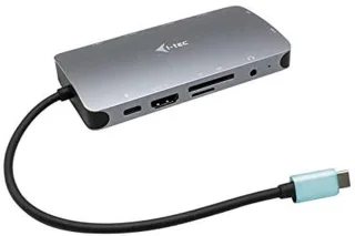 i-tec USB-C Metal Nano Dock HDMI/VGA + 77W Charger