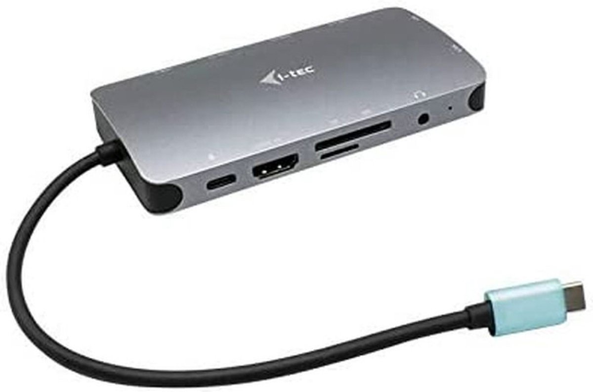 i-tec USB-C Metal Nano Dock HDMI/VGA + 77W Charger