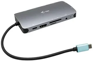 i-tec USB-C Metal Nano Dock HDMI/VGA + 77W Charger