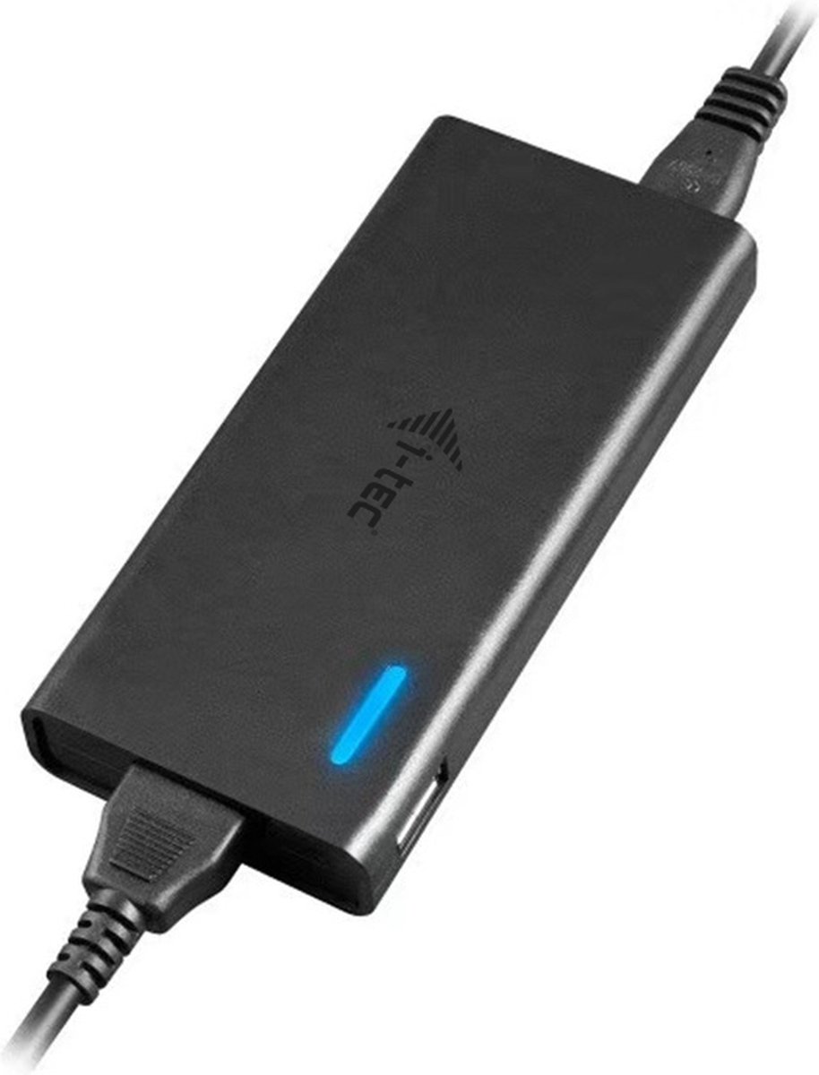 i-tec USB-C Metal Nano Dock HDMI/VGA + 77W Charger
