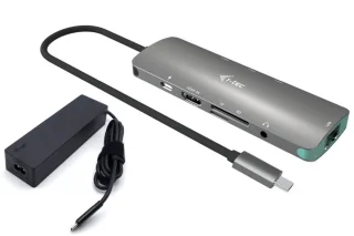 i-tec USB-C Metal Nano Docking Station + Universal Charger 100W
