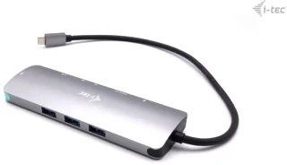 i-tec USB-C Metal Nano Docking Station + Universal Charger 100W