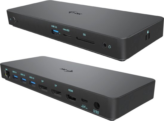 I-tec USB-C Thunderbolt 3 Docking Station HDMI DisplayPort 100W