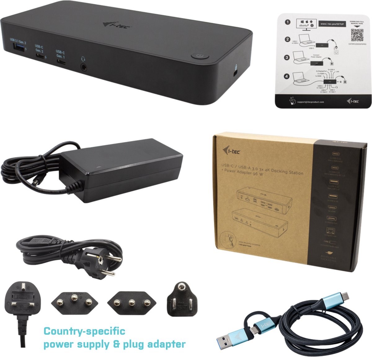 i-Tec USB-C Thunderbolt Docking Station