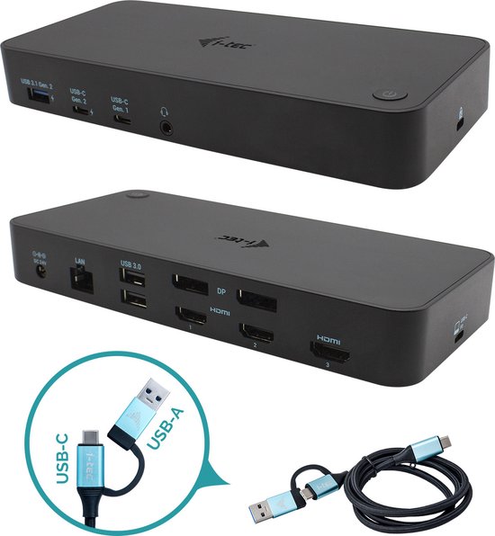 i-Tec USB-C Thunderbolt Docking Station