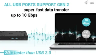 I-tec USB-C Thunderbolt Docking Station Universeel