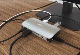 i-tec USB-C Travel Nano Dock HDMI VGA Ethernet USB-A Audio USB-C PD