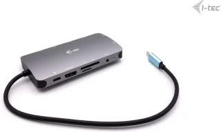 i-tec USB-C Travel Nano Dock HDMI VGA Ethernet USB-A Audio USB-C PD