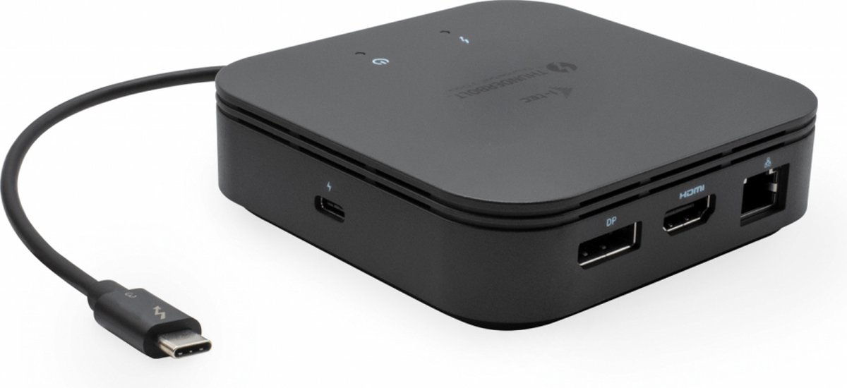i-Tec USB Hub TB3TRAVELDOCKPD60W 60W Black