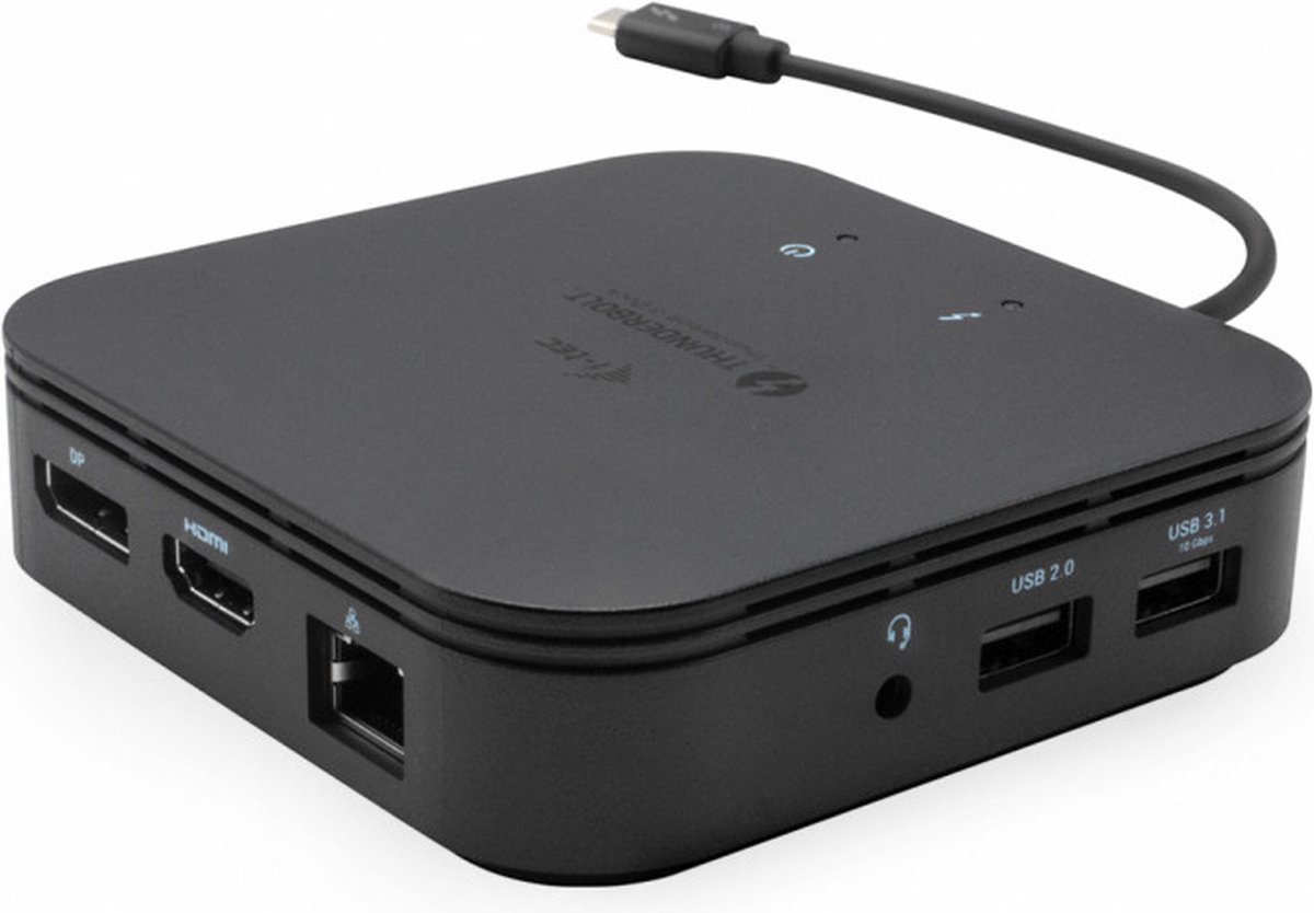 i-Tec USB Hub TB3TRAVELDOCKPD60W 60W Black