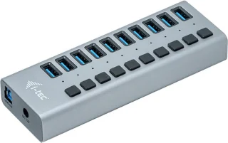 i-tec USB Oplader 10-poorts 48W