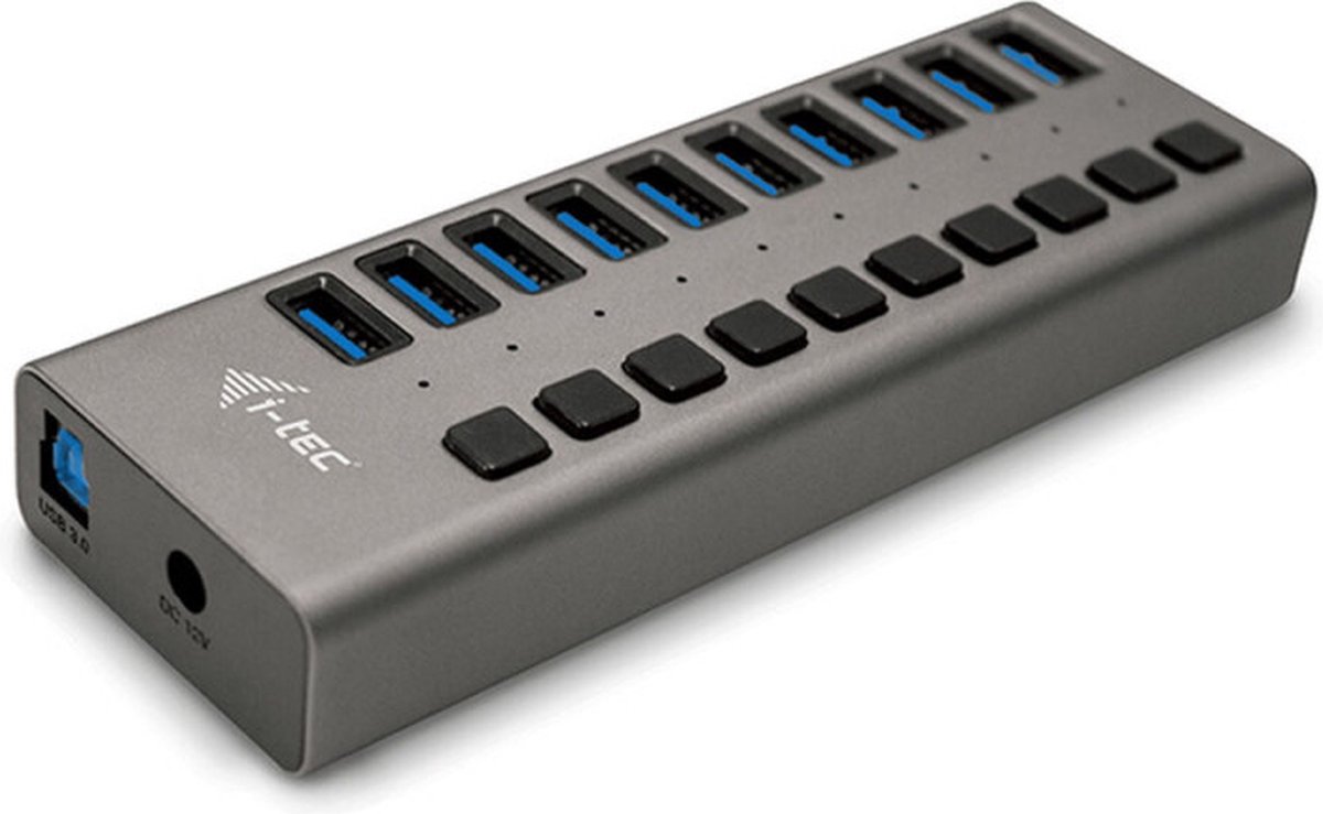 i-tec USB Oplader 10-poorts 48W
