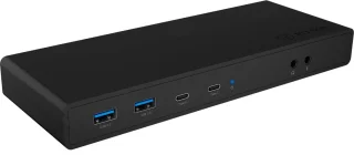 ICY BOX IB-DK2245AC USB 3.2 Gen 1 Type-C Dockingstation Zwart