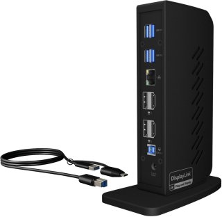 De ICY BOX IB-DK2252AC Dockingstation in één oogopslag