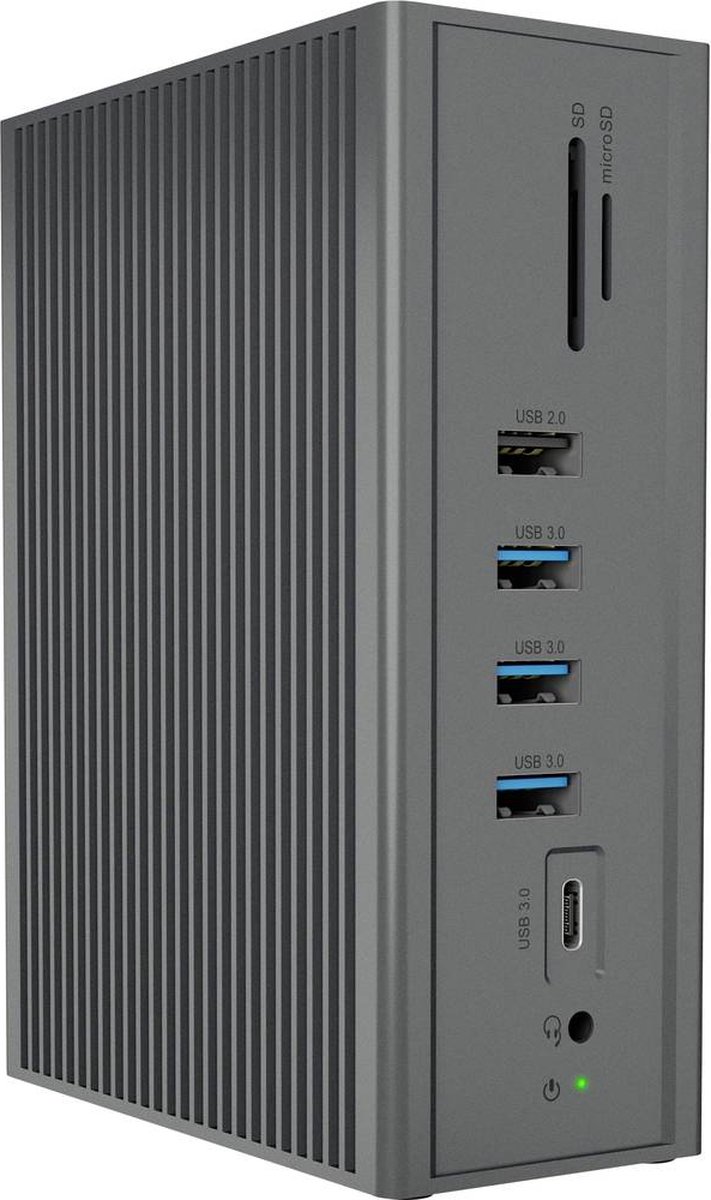ICY BOX IB-DK2262AC USB-C Dockingstation Universeel