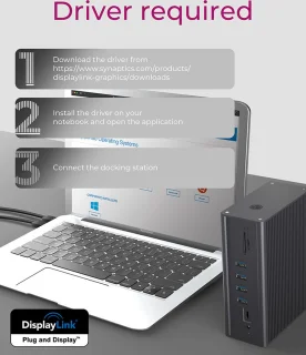 ICY BOX IB-DK2262AC USB-C Dockingstation Universeel