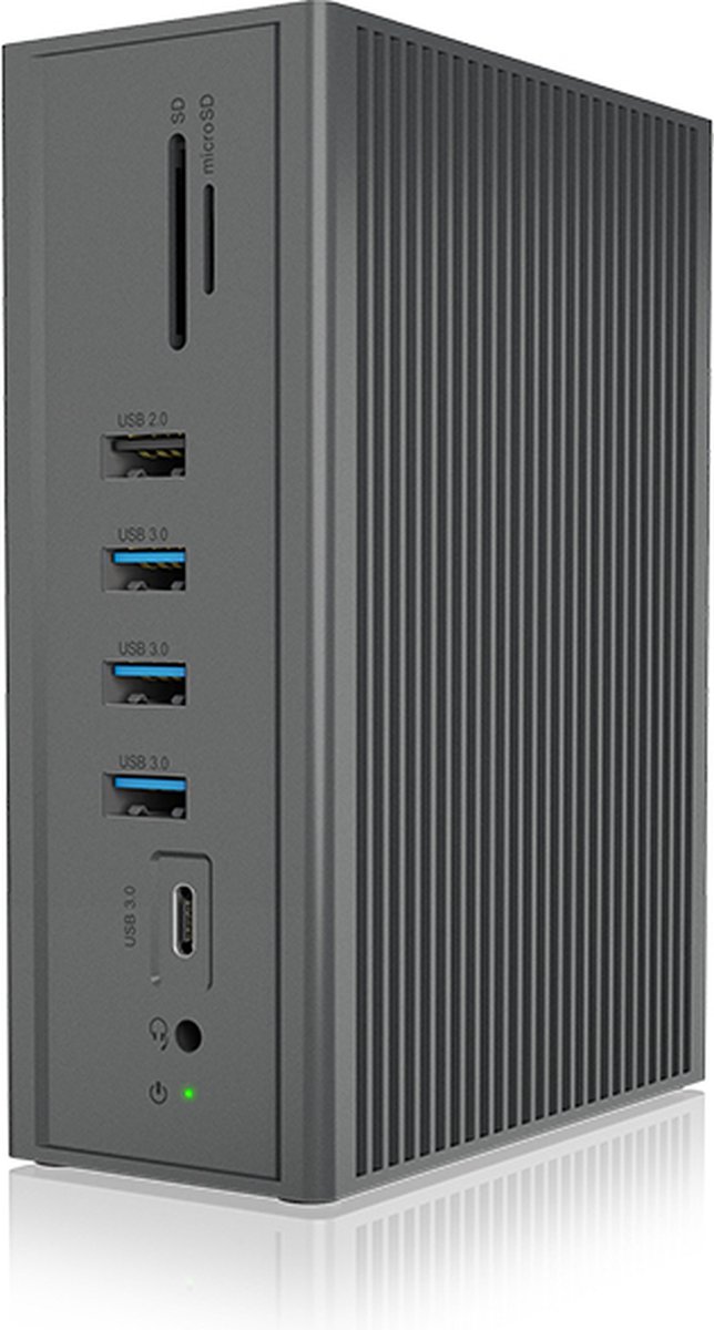ICY BOX IB-DK2262AC USB-C Dockingstation Universeel