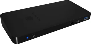 ICY BOX IB-DK2405-C USB 3.2 Gen 1 Type-C Dockingstation Zwart