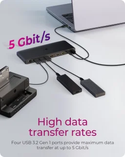 ICY BOX IB-DK2416-C USB-C dockingstation
