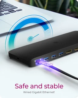 ICY BOX IB-DK2416-C USB-C dockingstation