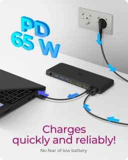 ICY BOX IB-DK2416-C USB-C dockingstation