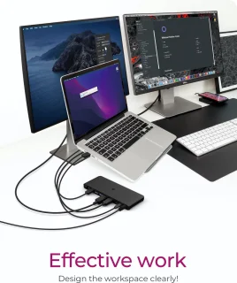 ICY BOX IB-DK2416-C USB-C dockingstation