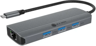 ICY BOX IB-DK4034a-CPD USB‑C Dockingstation